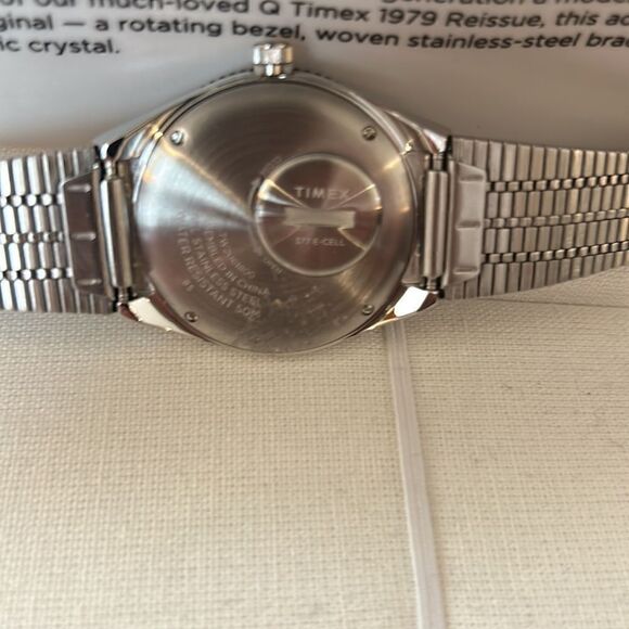 Men’s Q Timex 1978 re-issue falcon eye 38 mm quartz watch - Picture 7 of 8